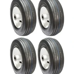 Sale 4 PK Front Pneumatic Caster Wheel ASM 11x4.00x5 Rib Tread For Toro 130-0736 - Explore Premium Parts & Accessories for All Motor Vehicle Models Rotary Parts & Accessories