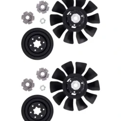 Best 2 PK Genuine Exmark 135-7346 Fan & Pulley Kit Phazer 116-1207 116-0172 109-3542 - Explore Premium Parts & Accessories for All Motor Vehicle Models Exmark OEM Parts & Accessories