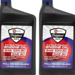 New 2 PK Genuine Exmark 135-2566 10W-30 Full Synthetic Engine Oil Quart Bottle - Explore Premium Parts & Accessories for All Motor Vehicle Models Exmark OEM Parts & Accessories