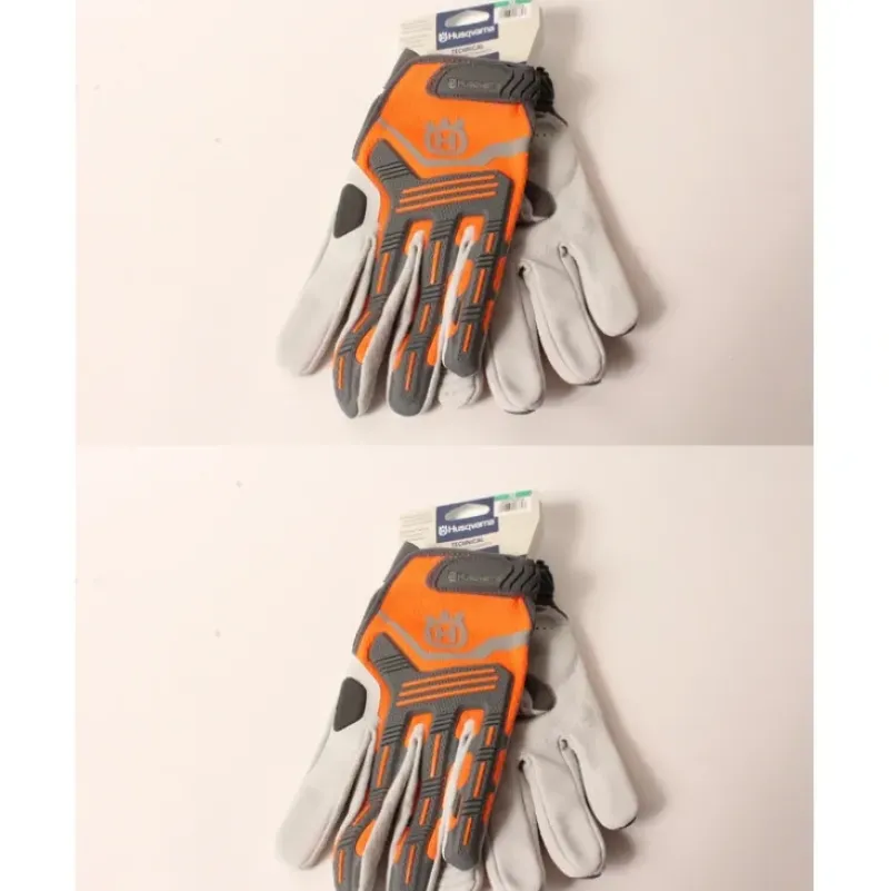 Hot 2 PK Husqvarna 589752203 XL Technical Work Gloves DuraHide D30 Padding High-Viz - Explore Premium Parts & Accessories for All Motor Vehicle Models Husqvarna Parts Genuine OEM