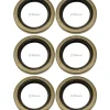 Fashion 6 PK Oil Seal Fits B&S 299819s 299819 JD 12888T Tecumseh 27676 1.263" OD - Explore Premium Parts & Accessories for All Motor Vehicle Models Stens Parts & Accessories