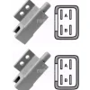 Store 2 PK Plunger Switch For BobCat 108208 Bunton PL7484 Exmark 1-633111 925-3169A - Explore Premium Parts & Accessories for All Motor Vehicle Models Rotary Parts & Accessories