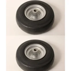 Shop 2 PK Pneumatic Caster Wheel Fits Hustler 605113 11x4.00x5 Smooth Tread 3/4" ID - Explore Premium Parts & Accessories for All Motor Vehicle Models Rotary Parts & Accessories