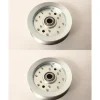 Flash Sale 2 PK 4" Flat Deep Deck Idler Pulley Fits Dixie Chopper 300401 41/64" ID - Explore Premium Parts & Accessories for All Motor Vehicle Models Rotary Parts & Accessories