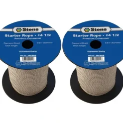 Discount 2 PK Stens 145-608 Diamond Braid Starter Rope 100' Spool Size 4-1/2 Dia 9/64" - Explore Premium Parts & Accessories for All Motor Vehicle Models Stens Parts & Accessories