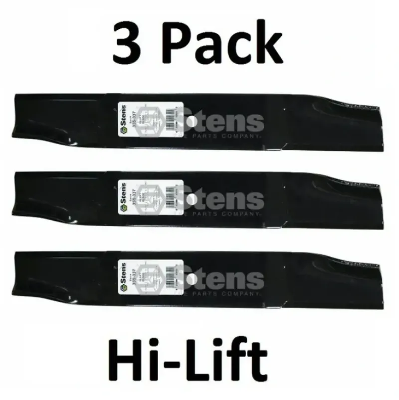 Fashion 3 Pk Stens 335-337 Hi-Lift Blades Fits Snapper 7-9388 7079369BMYP 7079369YP - Explore Premium Parts & Accessories for All Motor Vehicle Models Stens Parts & Accessories