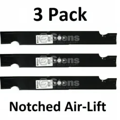 Hot 3 Pk Stens 310-078 Notched Air-Lift Blade For Snapper 7075770BZYP 1-7081 7075770 - Explore Premium Parts & Accessories for All Motor Vehicle Models Stens Parts & Accessories