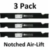 Hot 3 Pk Stens 310-078 Notched Air-Lift Blades For Bobcat 112111-03 112243-03 42180B - Explore Premium Parts & Accessories for All Motor Vehicle Models Stens Parts & Accessories
