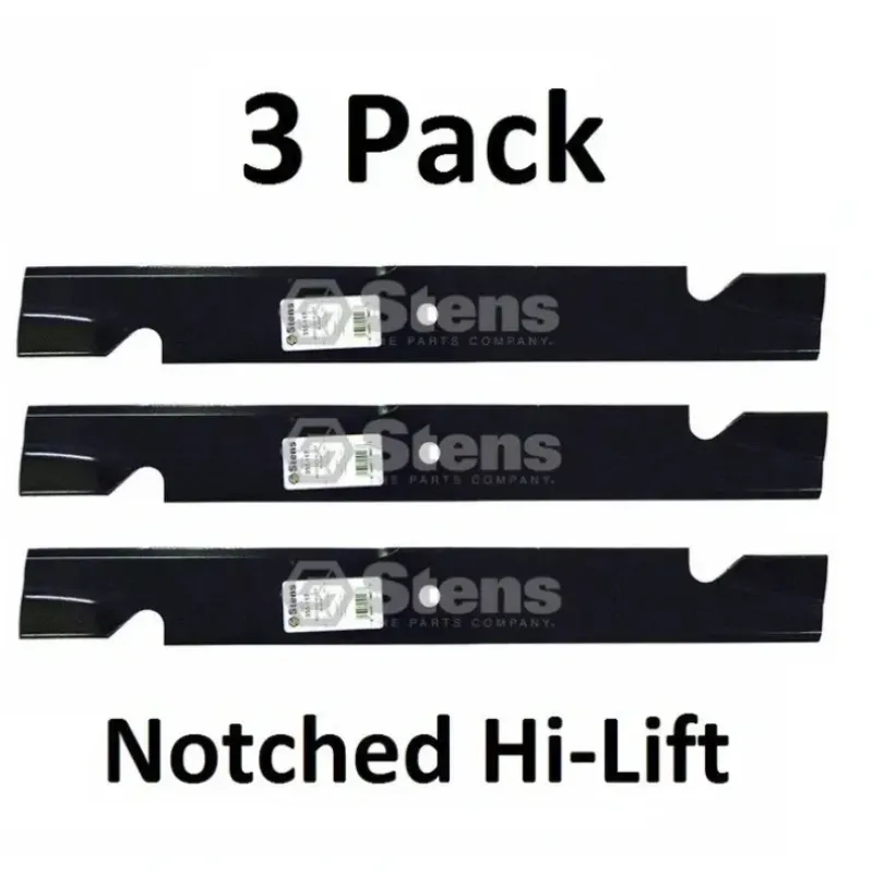 Sale 3 Pk Stens 355-117 Notched Hi-Lift Blade For Exmark 103-2531-S 1-643006 1-643097 - Explore Premium Parts & Accessories for All Motor Vehicle Models Stens Parts & Accessories