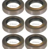 Best Sale 6 PK Tine Oil Seal Fits Troy Bilt GW-9618099 GW-9618 9618 Horse 2" OD 1-1/4" ID - Explore Premium Parts & Accessories for All Motor Vehicle Models Stens Parts & Accessories