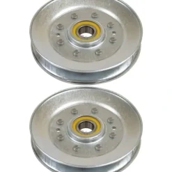Clearance 2 PK V-Idler Pulley Fits JD AM135957 AM136357 X300 X304 5" OD 11/16" ID - Explore Premium Parts & Accessories for All Motor Vehicle Models Stens Parts & Accessories