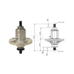 Rotary 12910 Spindle Assembly For John Deere - Explore Premium Parts & Accessories for All Motor Vehicle Models< Rotary Parts & Accessories