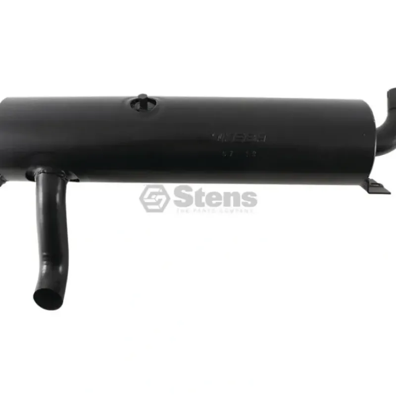 Stens Parts & Accessories|Round Steel Muffler Fits BobCat 6676728 Skid Steer Loader Underhood Exhaust - Explore Premium Parts & Accessories for All Motor Vehicle Models