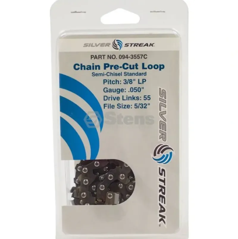 Stens Parts & Accessories|Stens 094-3557C Chain Loop Clamshell 55 DL 3/8" LP .050 S-Chisel Standard - Explore Premium Parts & Accessories for All Motor Vehicle Models