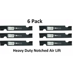 Sale 6 Stens 310-045 HD Notched Air Lift Blades Fits Bad Boy 038-4820-00 038-5350-00 - Explore Premium Parts & Accessories for All Motor Vehicle Models Stens Parts & Accessories