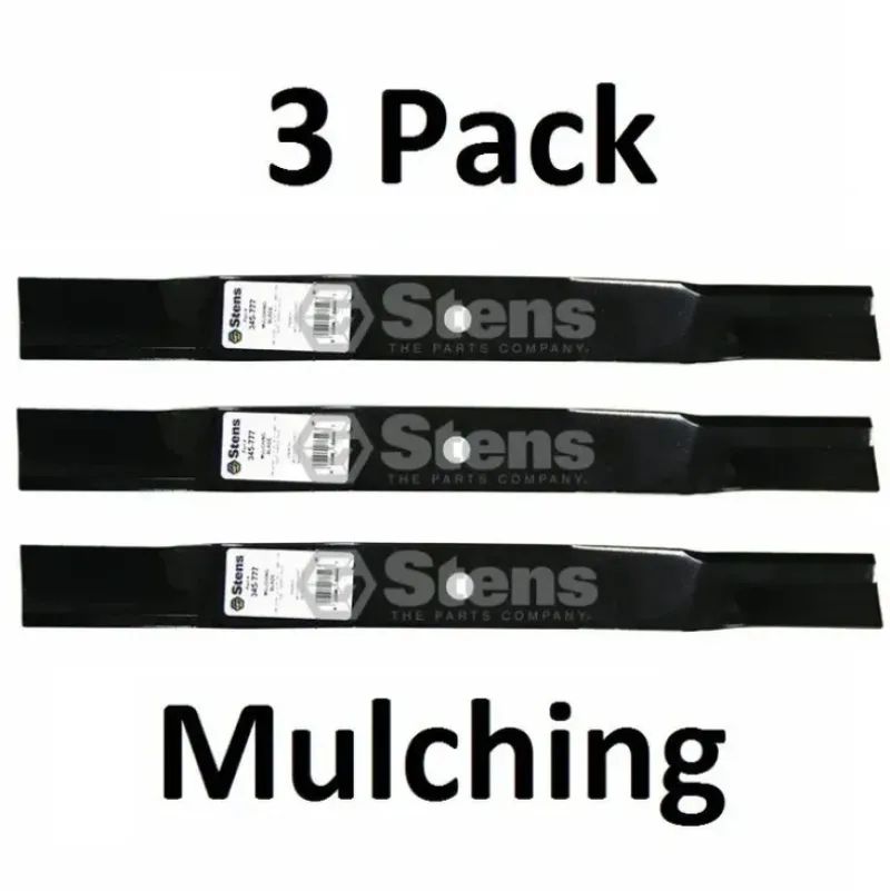 Shop 3 Stens 345-777 Left Hand Mulching Blades For Woods 23825KT 31359KT 23825 31359 - Explore Premium Parts & Accessories for All Motor Vehicle Models Stens Parts & Accessories