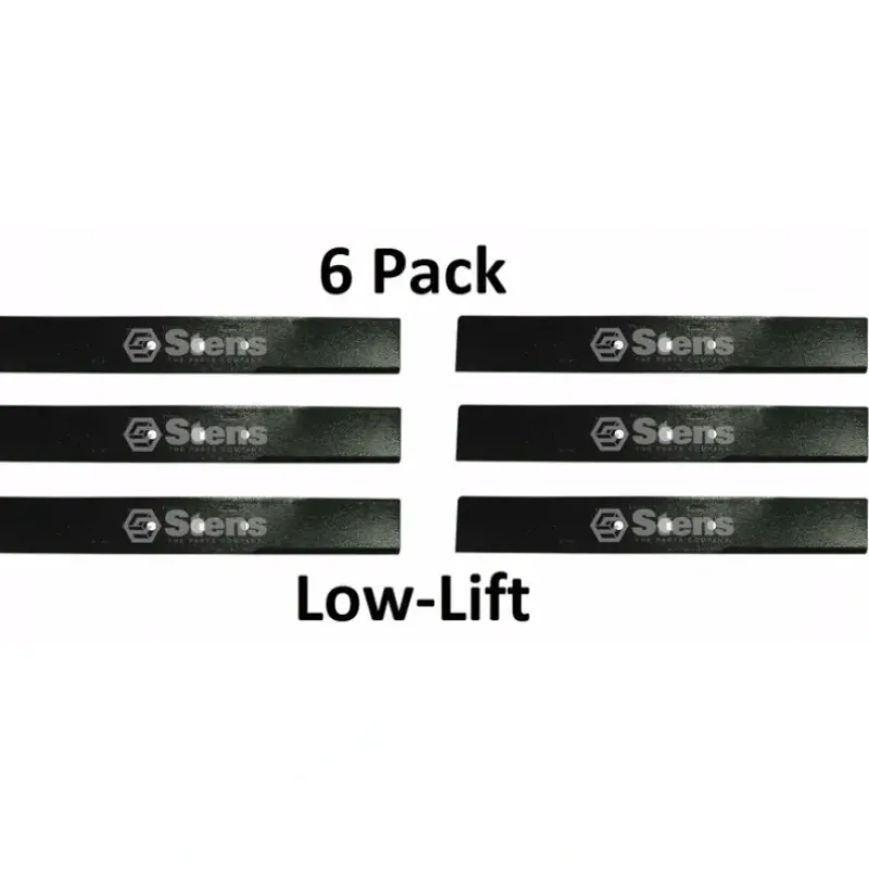 Outlet 6 Stens 303-052 Low-Lift Blades For Exmark 103-6584-S 103-6582-S 633484 103-6580 - Explore Premium Parts & Accessories for All Motor Vehicle Models Stens Parts & Accessories