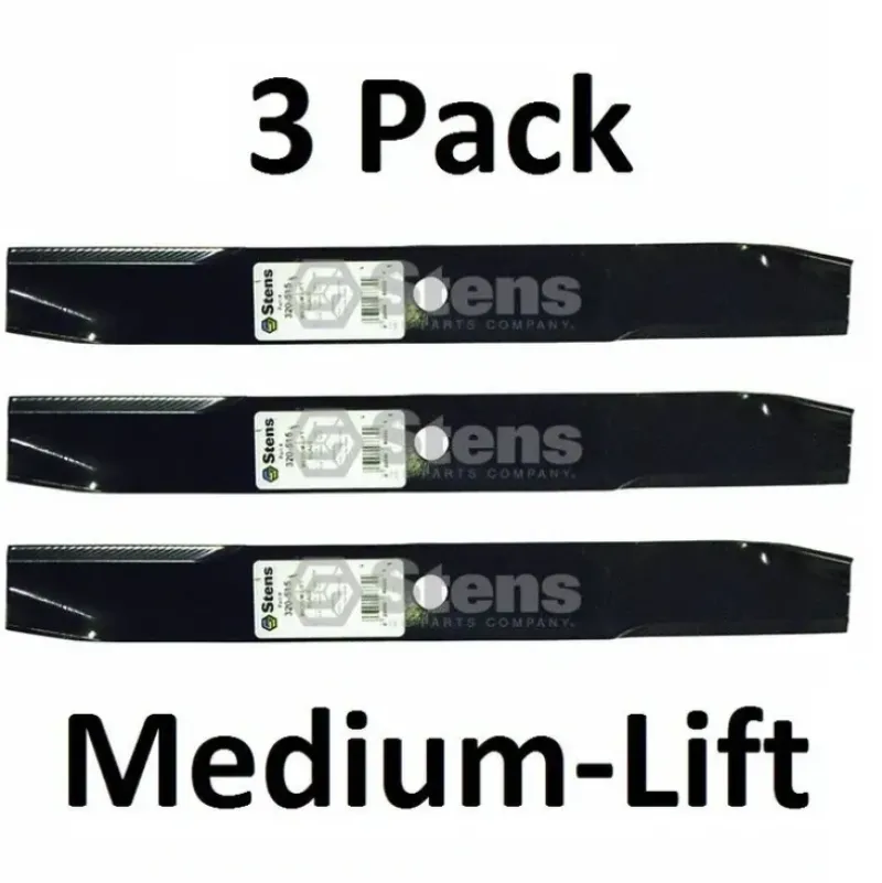 Outlet 3 Stens 320-515 Medium-Lift Blades Fits Dixon 539126276 539129741 8689 9229 9264 - Explore Premium Parts & Accessories for All Motor Vehicle Models Stens Parts & Accessories