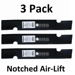 Flash Sale 3 Stens 340-109 Notched Air-Lift Blades Fits Toro 107-3192-03 110-0414 110-0418 - Explore Premium Parts & Accessories for All Motor Vehicle Models Stens Parts & Accessories