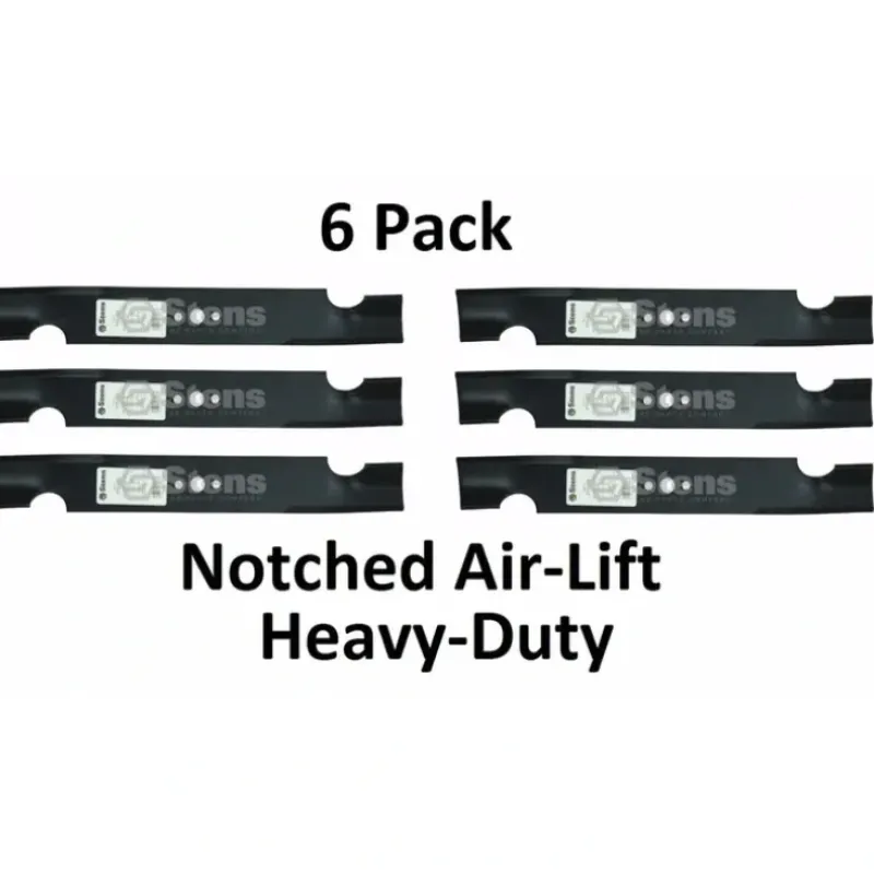 Discount 6 Stens 310-052 Notched Air-Lift Blades Fits Bobcat 112111-02 32022A 2722543-02 - Explore Premium Parts & Accessories for All Motor Vehicle Models Stens Parts & Accessories