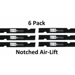 Fashion 6 Stens 320-040 Notched Air-Lift Blades For Grasshopper 320239 Woods 70104 70117 - Explore Premium Parts & Accessories for All Motor Vehicle Models Stens Parts & Accessories