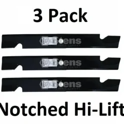 Flash Sale 3 Stens 355-347 Notched Hi-Lift Blades Fits Exmark 103-6394 103-6384 103-6404-S - Explore Premium Parts & Accessories for All Motor Vehicle Models Stens Parts & Accessories