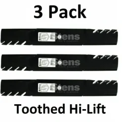 Clearance 3 Stens 302-820 Toothed Hi-Lift Blades For Exmark 103-2530-S 103-6338-S 103-1580 - Explore Premium Parts & Accessories for All Motor Vehicle Models Stens Parts & Accessories