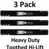 Hot 3 Stens 302-827 Toothed Hi-Lift Blades For Exmark 116-5171-S 103-6404-S 103-6399 - Explore Premium Parts & Accessories for All Motor Vehicle Models Stens Parts & Accessories