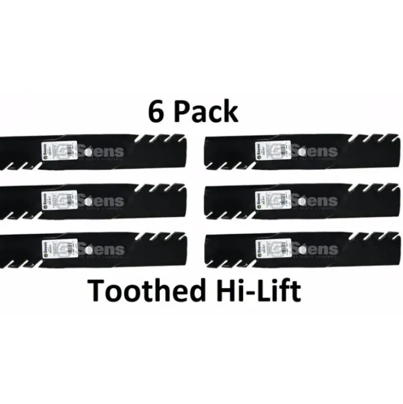 Discount 6 Stens 302-817 Toothed Hi-Lift Blades Fits Toro 107-3192-03 110-0414 110-0416 - Explore Premium Parts & Accessories for All Motor Vehicle Models Stens Parts & Accessories