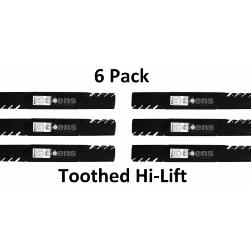 Flash Sale 6 Stens 302-820 Toothed Hi-Lift Blades Fits Dixon 539119871 539129747 18931 9383 - Explore Premium Parts & Accessories for All Motor Vehicle Models Stens Parts & Accessories